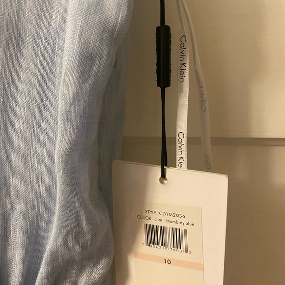 Calvin Klein Light Blue Sleeveless Dress - Picture 4 of 4